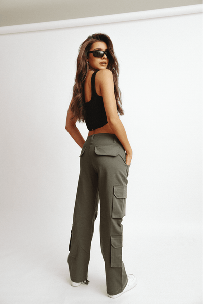 CARGO PANTS ARMY GREEN
